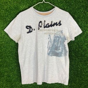 Ditch Plains Tee Shirt Fuzzy Lettering